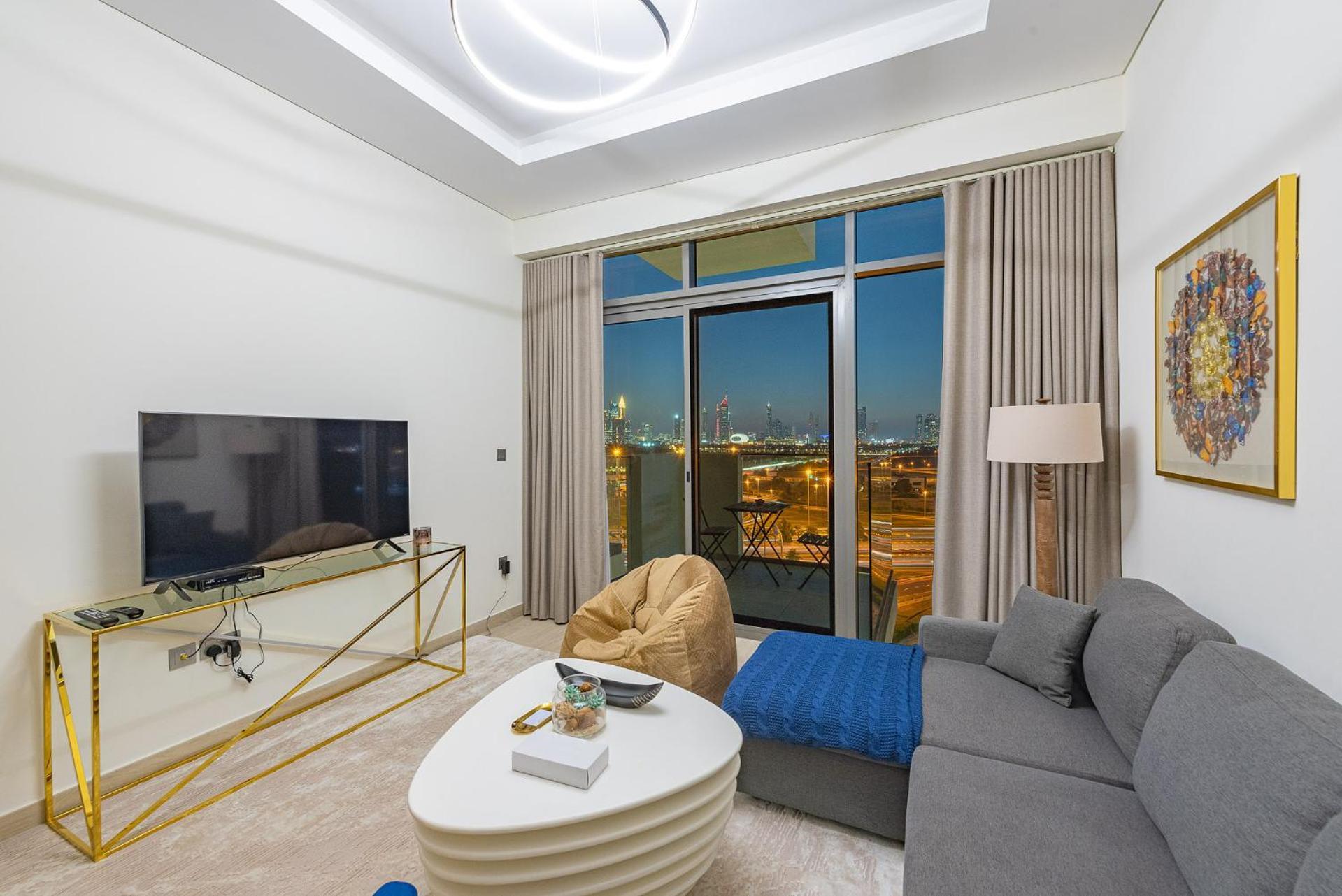 Apartament Cozy & Convenient 1Br Haven In Al Jaddaf Dubaj Zewnętrze zdjęcie