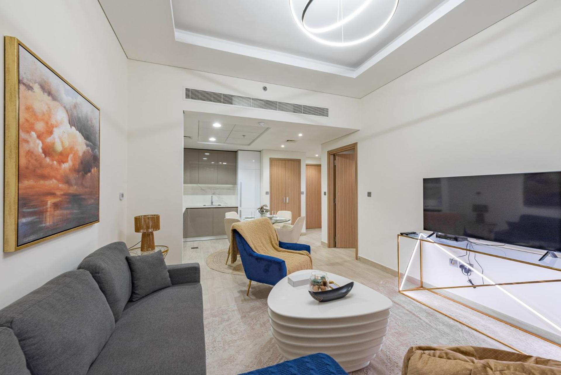 Apartament Cozy & Convenient 1Br Haven In Al Jaddaf Dubaj Zewnętrze zdjęcie