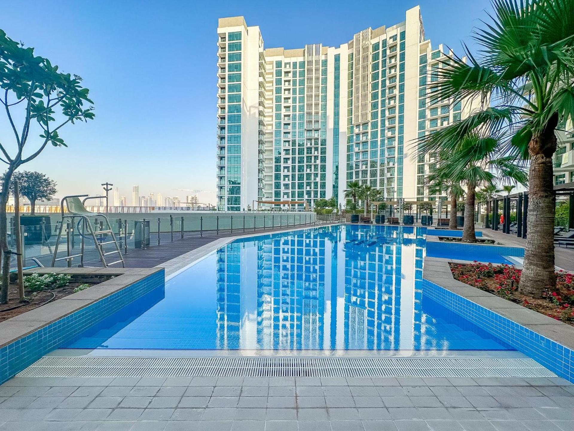 Apartament Cozy & Convenient 1Br Haven In Al Jaddaf Dubaj Zewnętrze zdjęcie