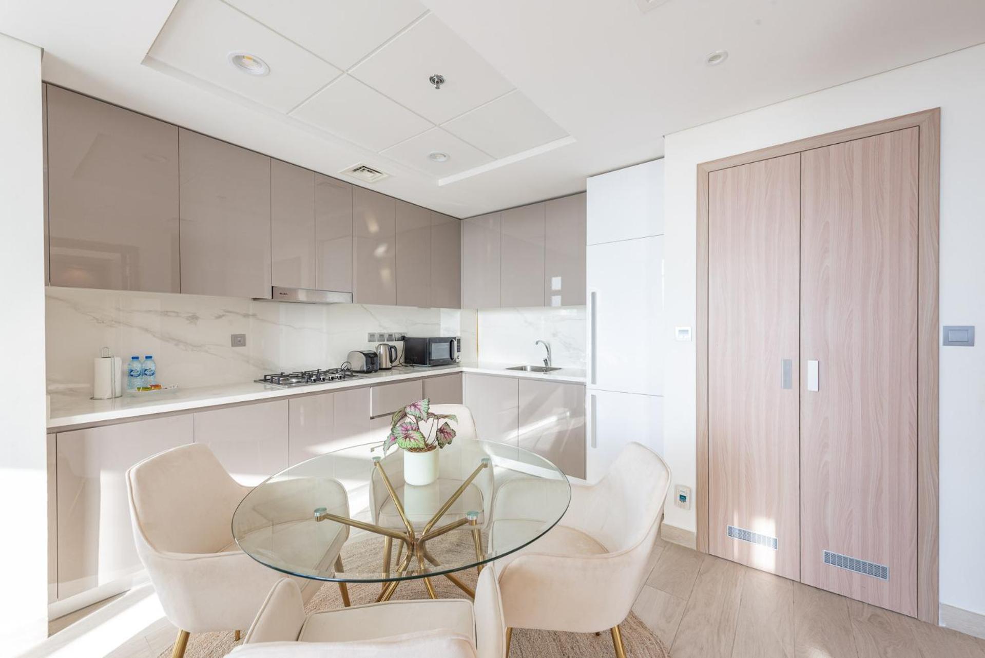 Apartament Cozy & Convenient 1Br Haven In Al Jaddaf Dubaj Zewnętrze zdjęcie